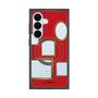 プレミアムスクエアケース with SnapMag［ Photo Frames - Red ］