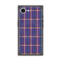 プレミアムスクエアケース with SnapMag［ Tartan Check - Purple ］
