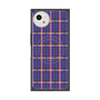 プレミアムスクエアケース with SnapMag［ Tartan Check - Purple ］