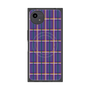プレミアムスクエアケース with SnapMag［ Tartan Check - Purple ］