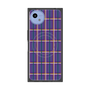 プレミアムスクエアケース with SnapMag［ Tartan Check - Purple ］