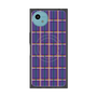 プレミアムスクエアケース with SnapMag［ Tartan Check - Purple ］