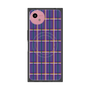 プレミアムスクエアケース with SnapMag［ Tartan Check - Purple ］