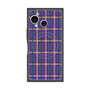 プレミアムスクエアケース with SnapMag［ Tartan Check - Purple ］