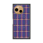 プレミアムスクエアケース with SnapMag［ Tartan Check - Purple ］