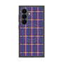 プレミアムスクエアケース with SnapMag［ Tartan Check - Purple ］