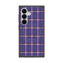 プレミアムスクエアケース with SnapMag［ Tartan Check - Purple ］
