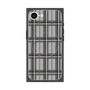 プレミアムスクエアケース with SnapMag［ Tartan Check - Gray ］