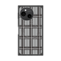 プレミアムスクエアケース with SnapMag［ Tartan Check - Gray ］