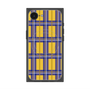プレミアムスクエアケース with SnapMag［ Tartan Check - Yellow ］