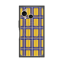 プレミアムスクエアケース with SnapMag［ Tartan Check - Yellow ］