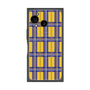 プレミアムスクエアケース with SnapMag［ Tartan Check - Yellow ］