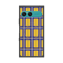 プレミアムスクエアケース with SnapMag［ Tartan Check - Yellow ］