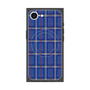 プレミアムスクエアケース with SnapMag［ Tartan Check - Blue ］