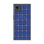 プレミアムスクエアケース with SnapMag［ Tartan Check - Blue ］