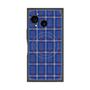 プレミアムスクエアケース with SnapMag［ Tartan Check - Blue ］