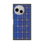 プレミアムスクエアケース with SnapMag［ Tartan Check - Blue ］