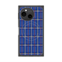 プレミアムスクエアケース with SnapMag［ Tartan Check - Blue ］