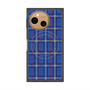 プレミアムスクエアケース with SnapMag［ Tartan Check - Blue ］