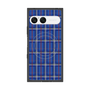 プレミアムスクエアケース with SnapMag［ Tartan Check - Blue ］