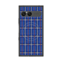 プレミアムスクエアケース with SnapMag［ Tartan Check - Blue ］