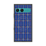 プレミアムスクエアケース with SnapMag［ Tartan Check - Blue ］