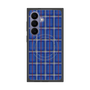 プレミアムスクエアケース with SnapMag［ Tartan Check - Blue ］