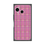 プレミアムスクエアケース with SnapMag［ Tartan Check - Pink ］