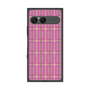 プレミアムスクエアケース with SnapMag［ Tartan Check - Pink ］