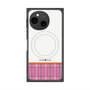 プレミアムスクエアケース with SnapMag［ CASEPLAY Tartan Check - Pink ］
