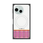 プレミアムスクエアケース with SnapMag［ CASEPLAY Tartan Check - Pink ］