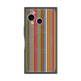 プレミアムスクエアケース with SnapMag［ Colorful Stripe ］