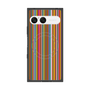プレミアムスクエアケース with SnapMag［ Colorful Stripe ］