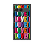 プレミアムスクエアケース with SnapMag［ LOVE!LOVE!LOVE! ］