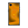 プレミアムスクエアケース with SnapMag［ CASEPLAY Winding Pattern - Orange ］