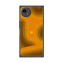 プレミアムスクエアケース with SnapMag［ CASEPLAY Winding Pattern - Orange ］