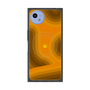 プレミアムスクエアケース with SnapMag［ CASEPLAY Winding Pattern - Orange ］