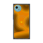 プレミアムスクエアケース with SnapMag［ CASEPLAY Winding Pattern - Orange ］