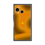 プレミアムスクエアケース with SnapMag［ CASEPLAY Winding Pattern - Orange ］