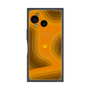 プレミアムスクエアケース with SnapMag［ CASEPLAY Winding Pattern - Orange ］
