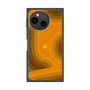 プレミアムスクエアケース with SnapMag［ CASEPLAY Winding Pattern - Orange ］