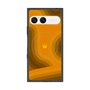 プレミアムスクエアケース with SnapMag［ CASEPLAY Winding Pattern - Orange ］