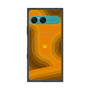プレミアムスクエアケース with SnapMag［ CASEPLAY Winding Pattern - Orange ］