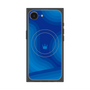 プレミアムスクエアケース with SnapMag［ CASEPLAY Winding Pattern - Blue ］