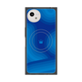 プレミアムスクエアケース with SnapMag［ CASEPLAY Winding Pattern - Blue ］