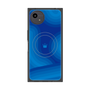 プレミアムスクエアケース with SnapMag［ CASEPLAY Winding Pattern - Blue ］