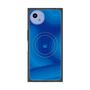プレミアムスクエアケース with SnapMag［ CASEPLAY Winding Pattern - Blue ］