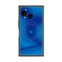 プレミアムスクエアケース with SnapMag［ CASEPLAY Winding Pattern - Blue ］