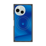 プレミアムスクエアケース with SnapMag［ CASEPLAY Winding Pattern - Blue ］