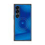 プレミアムスクエアケース with SnapMag［ CASEPLAY Winding Pattern - Blue ］
